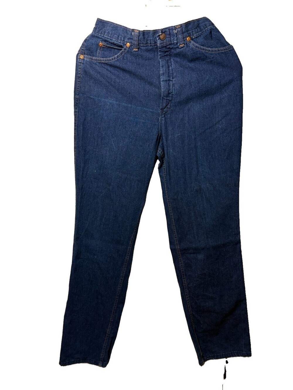 VTG 70s 80s Time & Time Again High Rise Jeans Blue Denim Made In USA